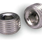 Moroso Pipe Plugs - 1/2in NPT Thread - 3/8in Hex Socket Drive - Aluminum - 2 Pack