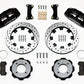 Wilwood Dynapro 6 Front Hat Kit 12.19in Drilled 2011 Fiesta