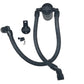 J&L 10-18 Ford Taurus Sho EcoBoost V6 Passenger Side Oil Separator 3.0 - Black Anodized