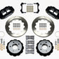 Wilwood Narrow Superlite 4R Rear Kit 12.88in 84-87 Corvette C4