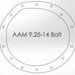 afe Front Differential Cover (Raw; Street Series); Dodge Diesel Trucks 03-12 L6-5.9/6.7L (td)