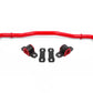 BMR 08-20 Dodge Challenger Front Hollow 38mm Adjustable Sway Bar Kit - Red