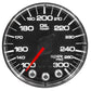 Autometer Spek-Pro Gauge Oil Temp 2 1/16in 300f Stepper Motor W/Peak & Warn Blk/Chrm