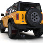 Rally Armor 21-22 Ford Bronco (Steel Bmpr + RR - NO Rptr/Sprt) Blk Mud Flap w/Red Logo