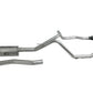 Gibson 20-22 Jeep Gladiator JT Rubicon 3.6L 3in/2.5in Cat-Back Dual Split Exhaust - Black Elite