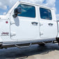 N-Fab Nerf Step 2019 Jeep Wrangler JT 4DR Truck Full Length - Tex. Black - 3in