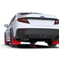 Rally Armor 2022 Subaru WRX Red UR Mud Flap w/ White Logo