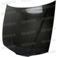 Seibon 92-96 Honda Prelude OEM Carbon Fiber Hood