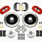 Wilwood Narrow Superlite 6R Front Hub & 1PC Rtr Kit 12.88in Dril -Red Magnum Force Drop Spindle