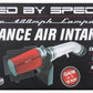 Spectre 99-07 GM Truck V8-4.8/5.3/6.0L F/I Air Intake Kit - Clear Anodized w/Red Filter