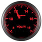 Autometer Elite 52.4mm Peak & Warn w/ Electronic Control 8-18 Volt Voltmeter