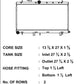 CSF 02-07 Subaru Impreza Radiator