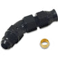 Vibrant 45 Degree 5/16in Tube to Male -6AN Flare Adapter w/ Olive Inserts