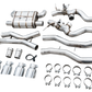 AWE SwitchPath Catback Exhaust for BMW G8X M3/M4 - Chrome Silver Tips