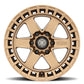 ICON Raider 17x8.5 6x5.5 0mm Offset 4.75in BS Satin Brass Wheel