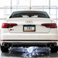 AWE Tuning Audi B9 S5 Sportback Track Edition Exhaust - Non-Resonated (Silver 102mm Tips)
