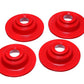 Energy Suspension 06-14 VW GTI / 05-15 VW Jetta (Base, Incl. Wagon) Red Rear Spring Isolator Set