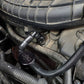 J&L 11-17 Ford Mustang V6 Passenger Side Oil Separator 3.0 V2 - Black Anodized