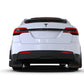 Rally Armor 2022 Tesla Model X Black UR Mud Flap w/ Red Logo