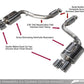 AWE Tuning Panamera 2/4 Touring Edition Exhaust (2011-2013) - w/Chrome Silver Tips