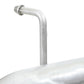 aFe Rebel Series 2.5in 409 SS Axle-Back Exhaust Polished 07-18 Jeep Wrangler (JK) V6-3.6L/3.8L