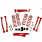 Skyjacker 4"KIT,07-09JK RED W/BLK MAX