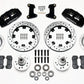 Wilwood Dynapro 6 Front Hub Kit 12.19in Drilled 74-80 Pinto/Mustang II Disc Spindle only