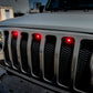 Oracle Pre-Runner Style LED Grille Kit for Jeep Gladiator JT - Red