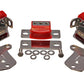 Energy Suspension 67-72 Chevrolet Camaro Red Motor and Transmision Mounts; Chrome Finish