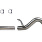 Diamond Eye KIT 4in DPF-BACK SGL SS 08-09 6 4L F250/F350 PCKGD BX46X14X14OD EL-PL 44inX13 5inX13 5in