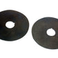 Moroso Belt Guide - 4.5in x .062in - Aluminum - 2 Pack