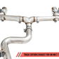 AWE Tuning MK7.5 Golf R Track Edition Exhaust w/Chrome Silver Tips 102mm