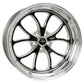Weld S76 20x12 / 5x120mm BP / 5.8in. BS Black Wheel (High Pad) - Non-Beadlock