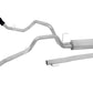 Gibson 15-20 Ford F-150 2.7/3.5/5.0L 3in/2.5in Cat-Back Dual Extreme Exhaust Stainless - Black Elite