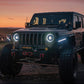 Oracle Oculus Bi-LED Projector Headlights for Jeep JL/Gladiator JT - Matte Black - 5500K