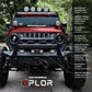 Go Rhino Xplor Bright Series Sgl Row LED Light Bar (Side/Track Mount) 39.5in. - Blk
