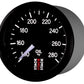 Autometer Stack 52mm 140-280 Deg F 1/8in NPTF Male Pro Stepper Motor Oil Temp Gauge - Black