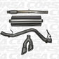 Corsa 14 GMC Sierra/Chevy Silv 1500 Crew Cab/Short Bed 5.3L V8 Polished Sport Single Side CB Exhaust