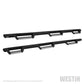 Westin 14-18 Chevrolet Silverado 1500 DC 6.5ft Bed HDX Stainless Drop W2W Nerf Step Bars - Tex. Blk