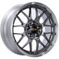 BBS RS-GT 20x8.5 5x114.3 ET43 Diamond Black Center Diamond Cut Lip Wheel -82mm PFS/Clip Required