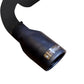 Injen 07-17 Jeep Wrangler JK 3.6L/3.8L 63mm Stealth Black Axle-back Exhaust w/ 4in Black Tips