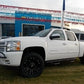 N-Fab Nerf Step 07-13 Chevy-GMC 2500/3500 07-10 1500 Crew Cab - Gloss Black - Cab Length - 3in