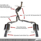 AWE Tuning Audi B8.5 All Road Touring Edition Exhaust - Dual Outlet Polished Silver Tips