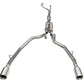 Corsa 21-22 Dodge Ram TRX Crew Cab Xtreme Catback Exhaust Dual Rear Satin Tip