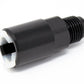 Torque Solution Push-On Quick Disconnect Adapter Fitting: 3/8in SAE to -6AN Male Flare