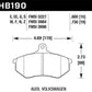 Hawk HP+ Street Brake Pads