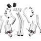 AWE Tuning Audi B9 RS 5 Sportback Touring Edition Exhaust-Non Resonated- Diamond Black RS Style Tips