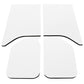 DEI 11-18 Jeep Wrangler JK 2-Door Boom Mat Headliner - 4 Piece - White