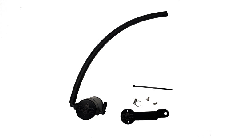 J&L 17-22 Honda CRV 1.5L Turbo Passenger Side Oil Separator 3.0 - Black Anodized