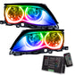 Oracle 02-05 BMW 3 Series SMD HL - Black - ColorSHIFT w/ 2.0 Controller